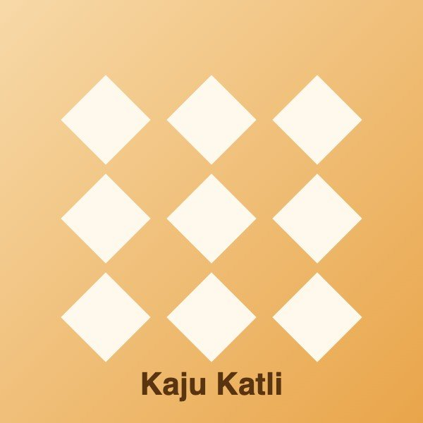 Kaju Katli